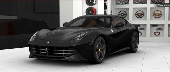 Ferrari F12 Berlinetta có đến 18 loại màu khác nhau